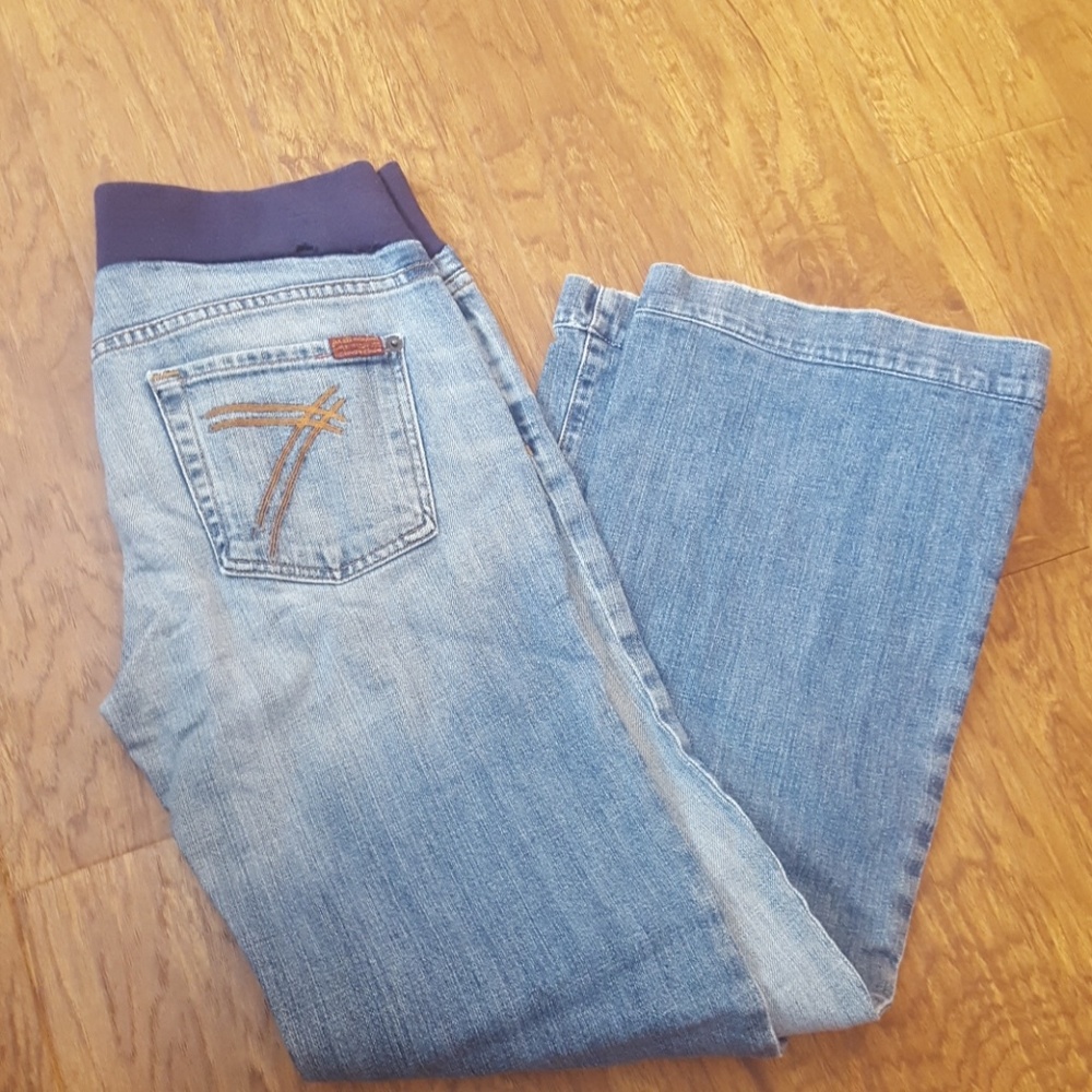 7 For All Mankind Maternity Jeans